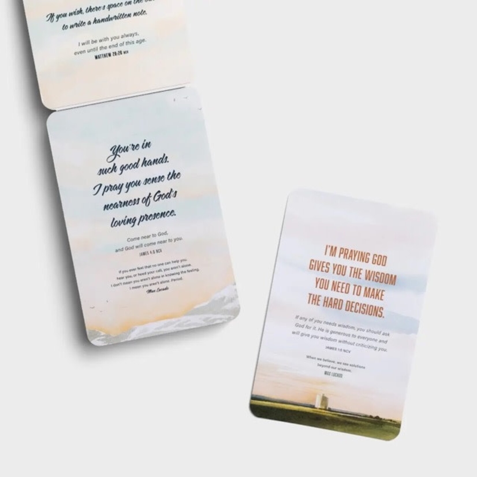 m. lynne designs never alone max lucado prayers to share