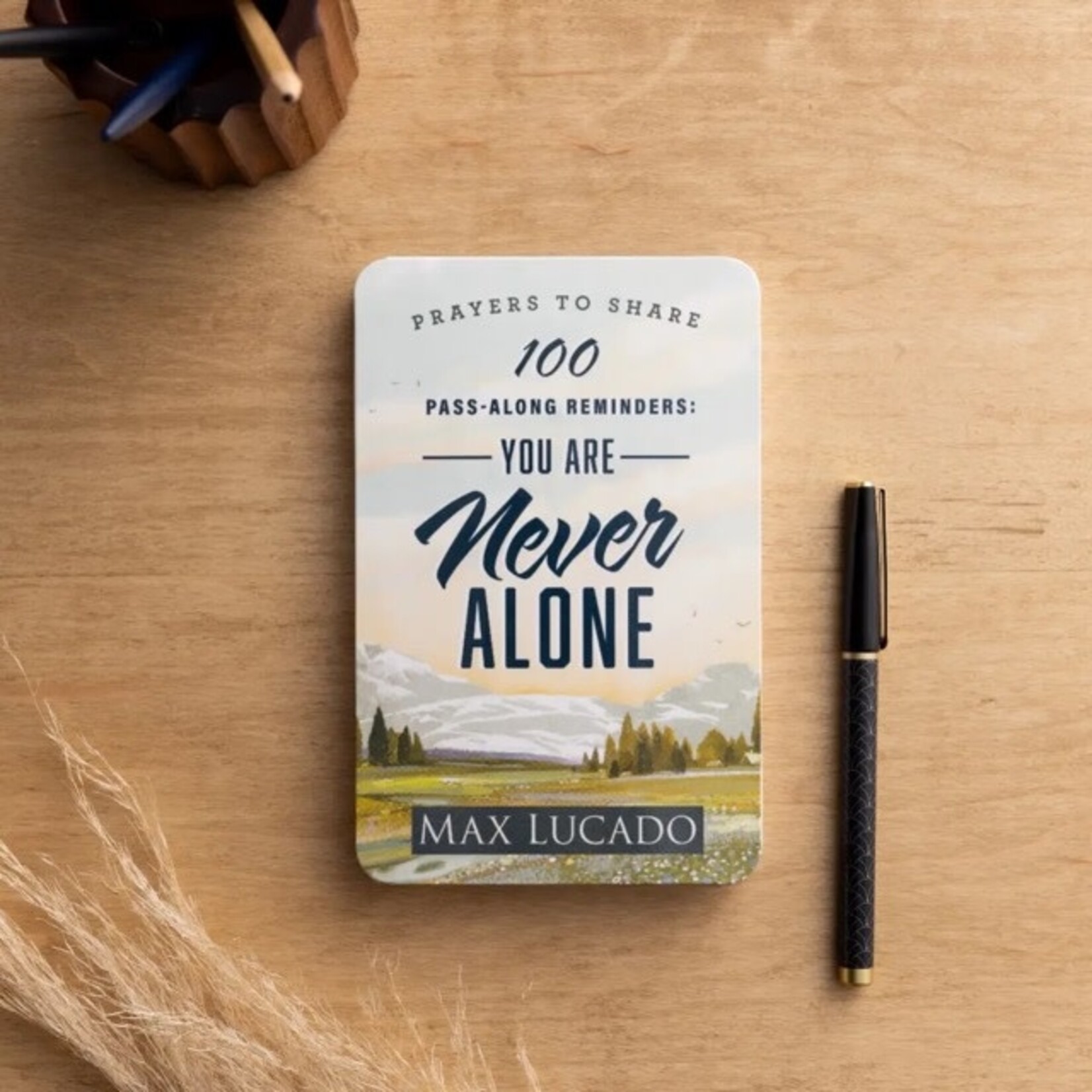 m. lynne designs never alone max lucado prayers to share