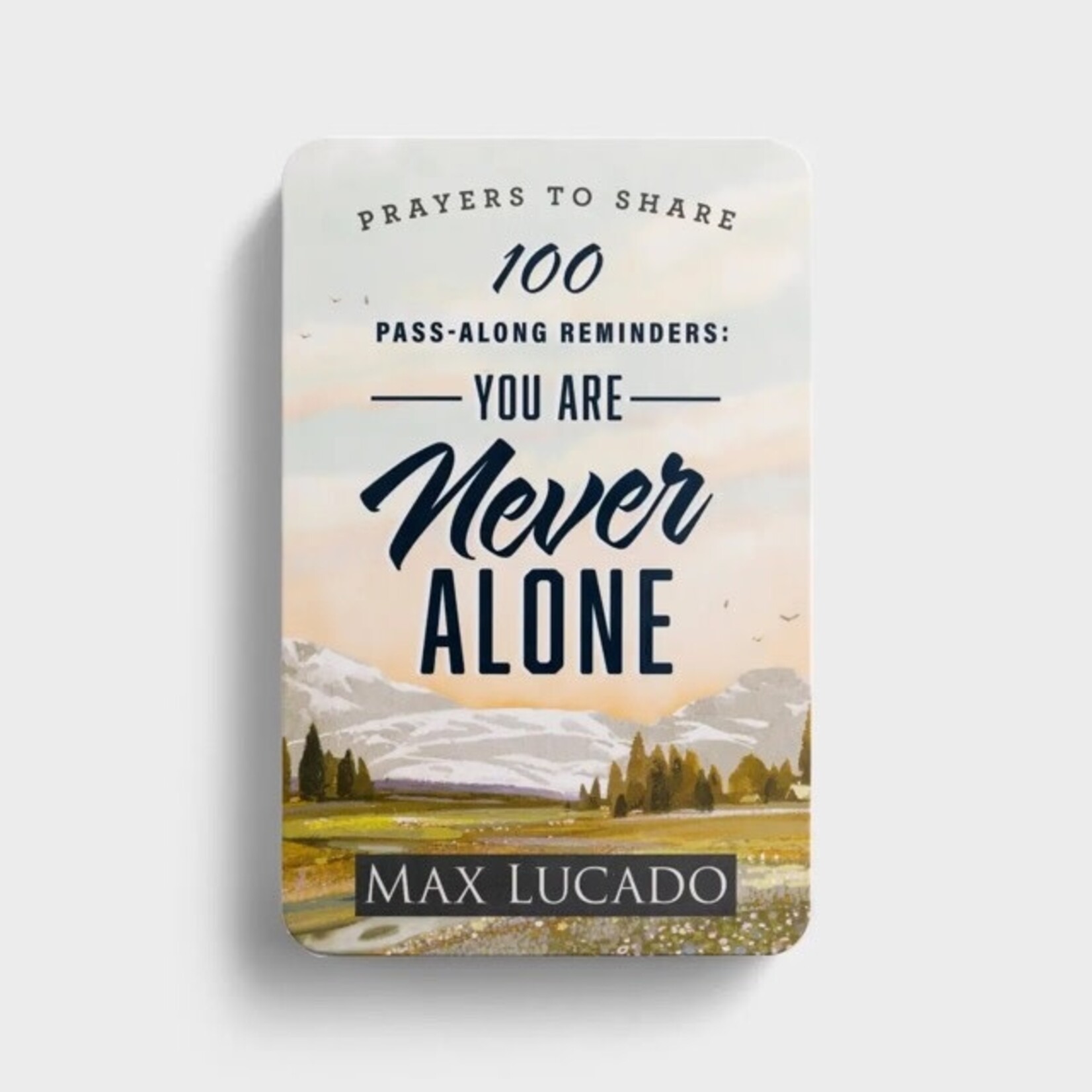 m. lynne designs never alone max lucado prayers to share