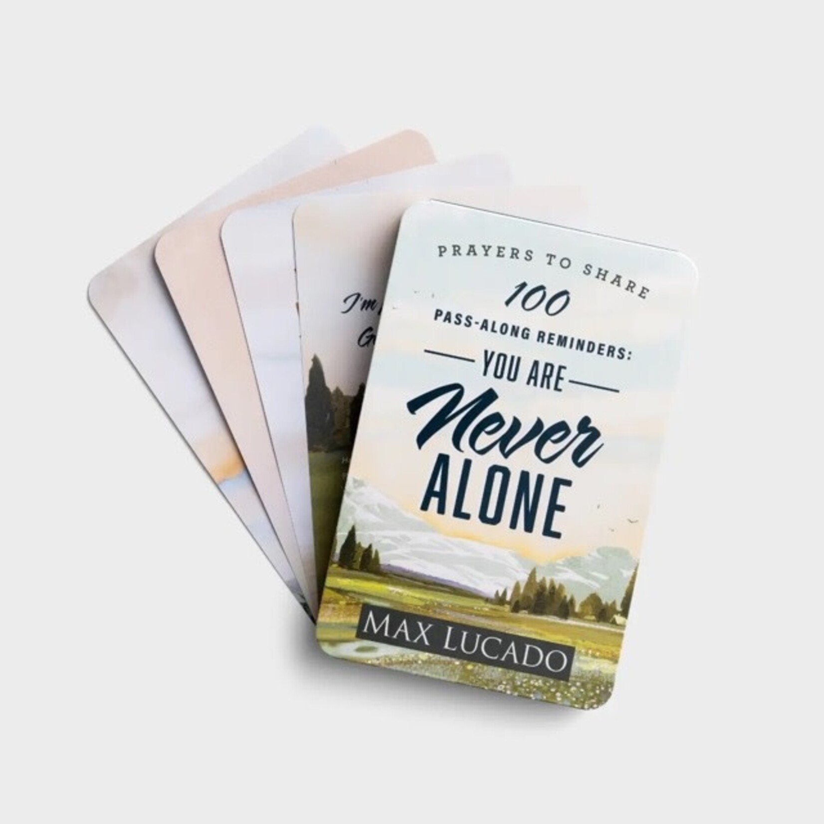 m. lynne designs never alone max lucado prayers to share