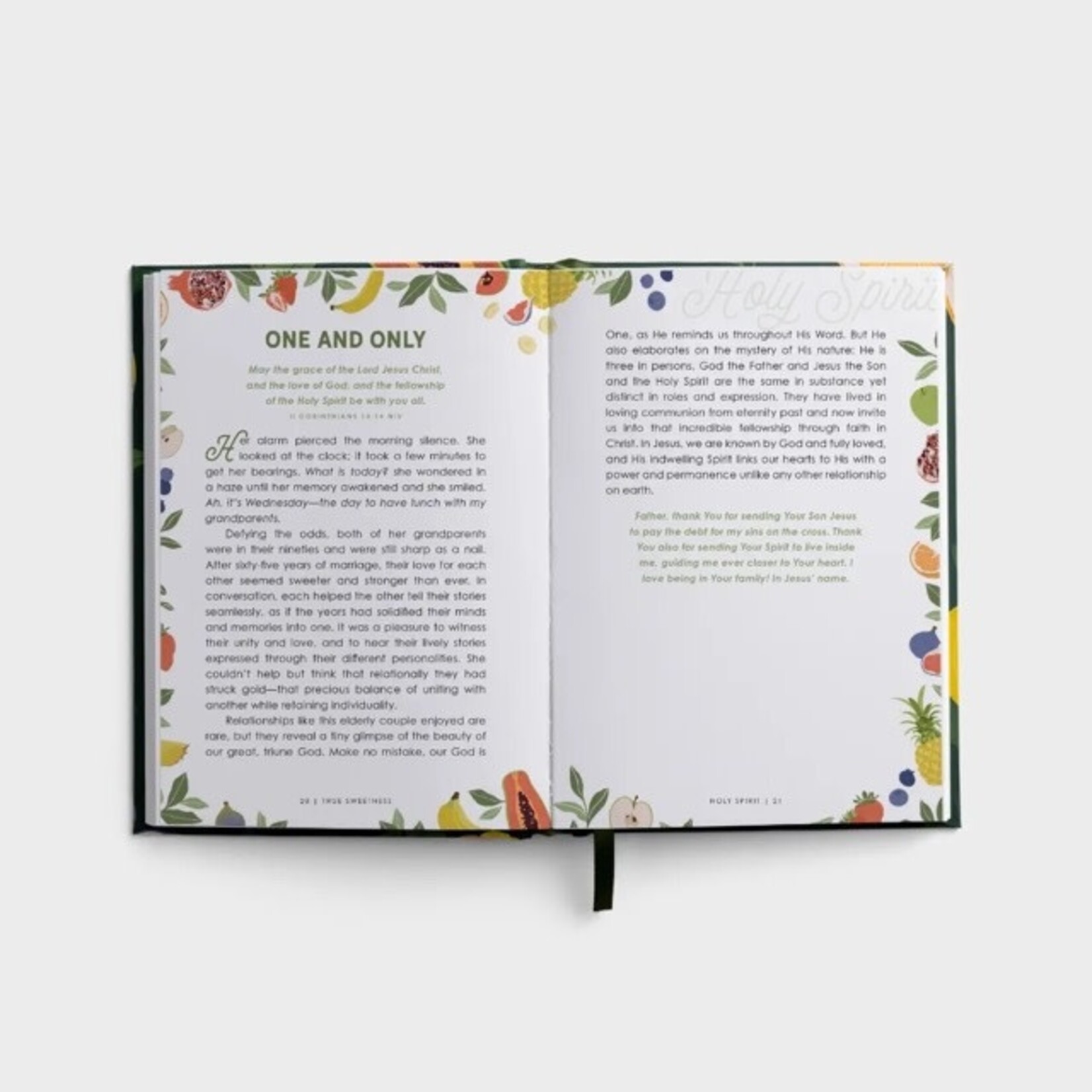m. lynne designs true sweetness fruits of the spirit devotional