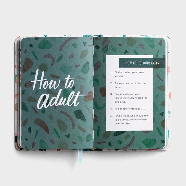 available at m. lynne designs Adulting Ain't Easy Devotional