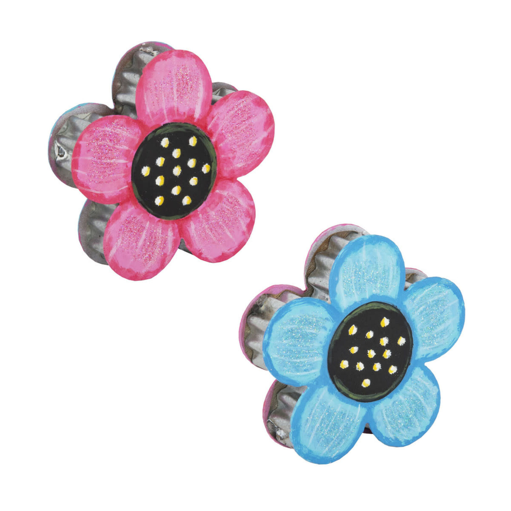 the round top collection double sided daisy sitter