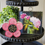 the round top collection double sided daisy sitter