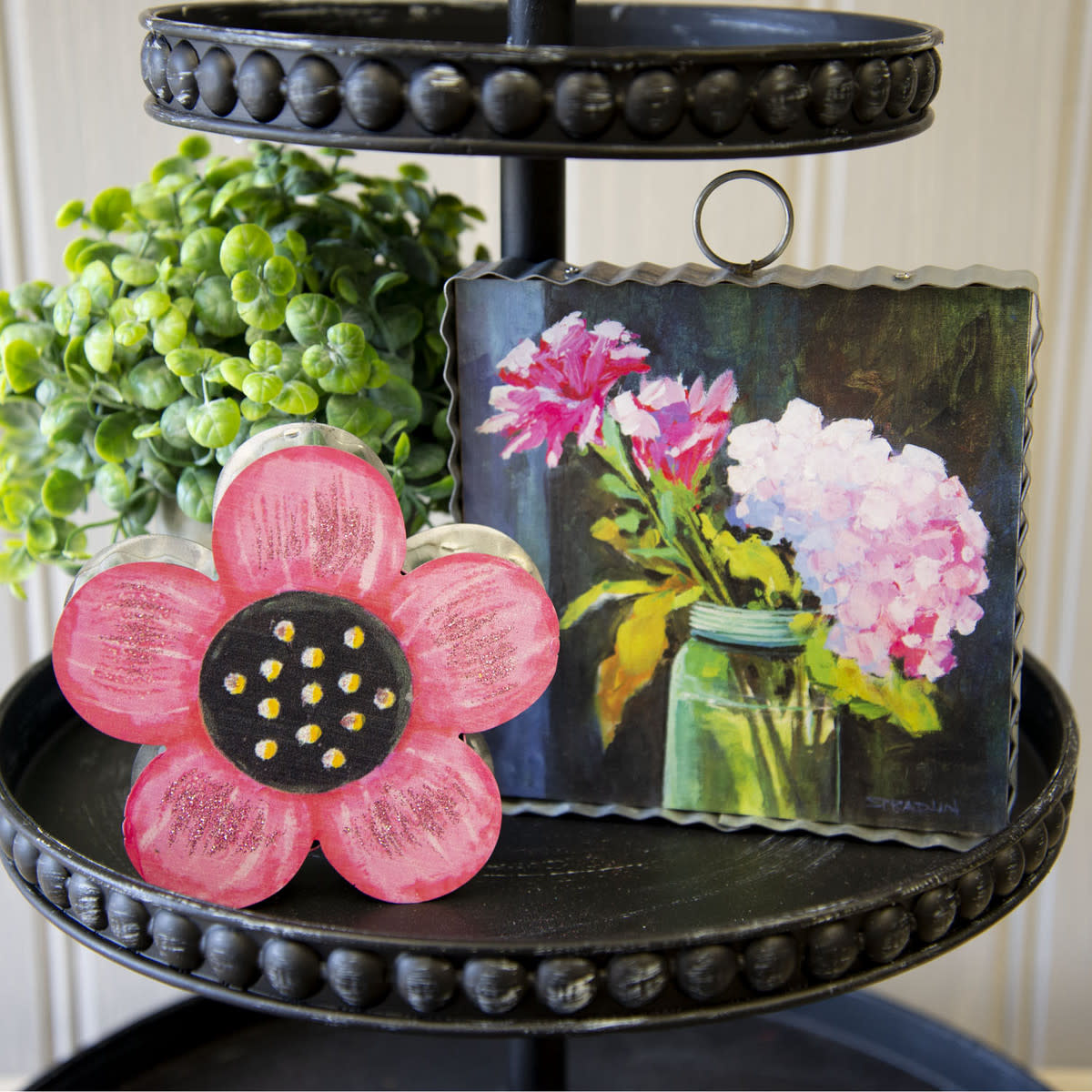 the round top collection Double Sided Daisy Sitter