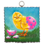 the round top collection i'm stuck chick print charm