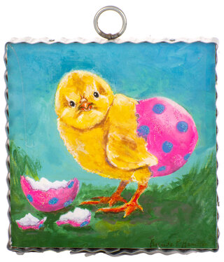 the round top collection 'I'm Stuck' Chick Print Charm