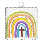 the round top collection God’s promise rainbow charm