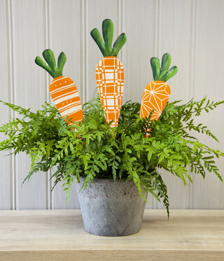 the round top collection Geometric Carrot Stake