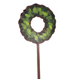 the round top collection Boxwood Wreath Finial