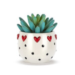 m. lynne designs mini hearts succulent