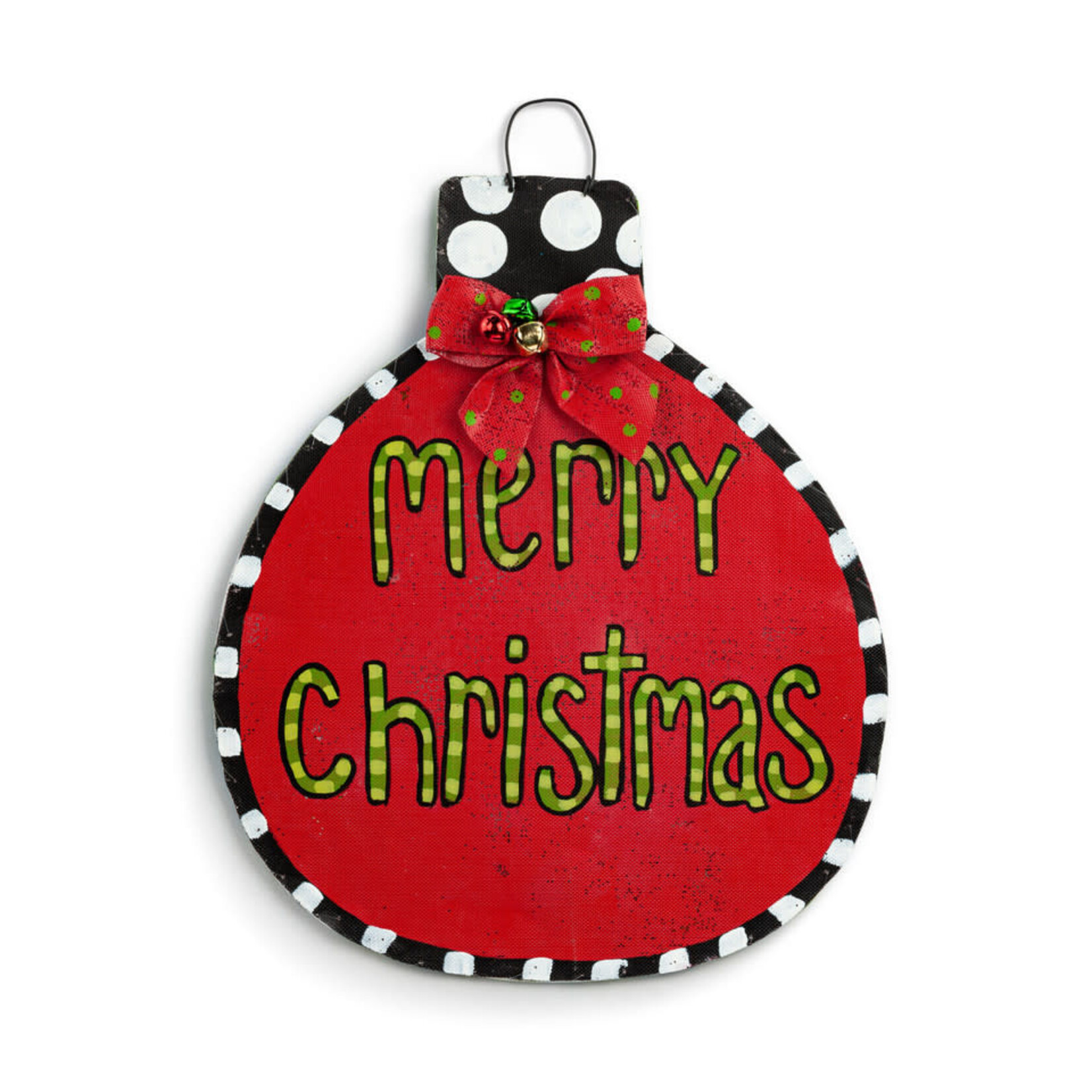 m. lynne designs reversible christmas ornament door hanger