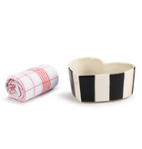 available at m. lynne designs mini red heart pan with towel set