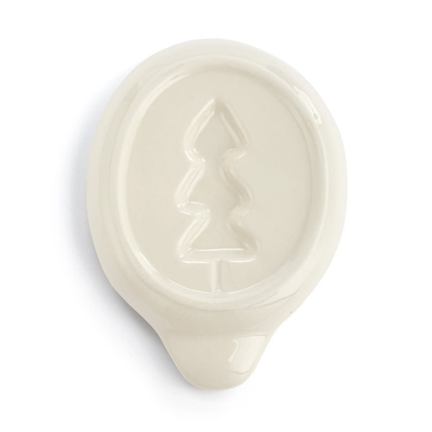 m. lynne designs christmas tree striped spoon rest