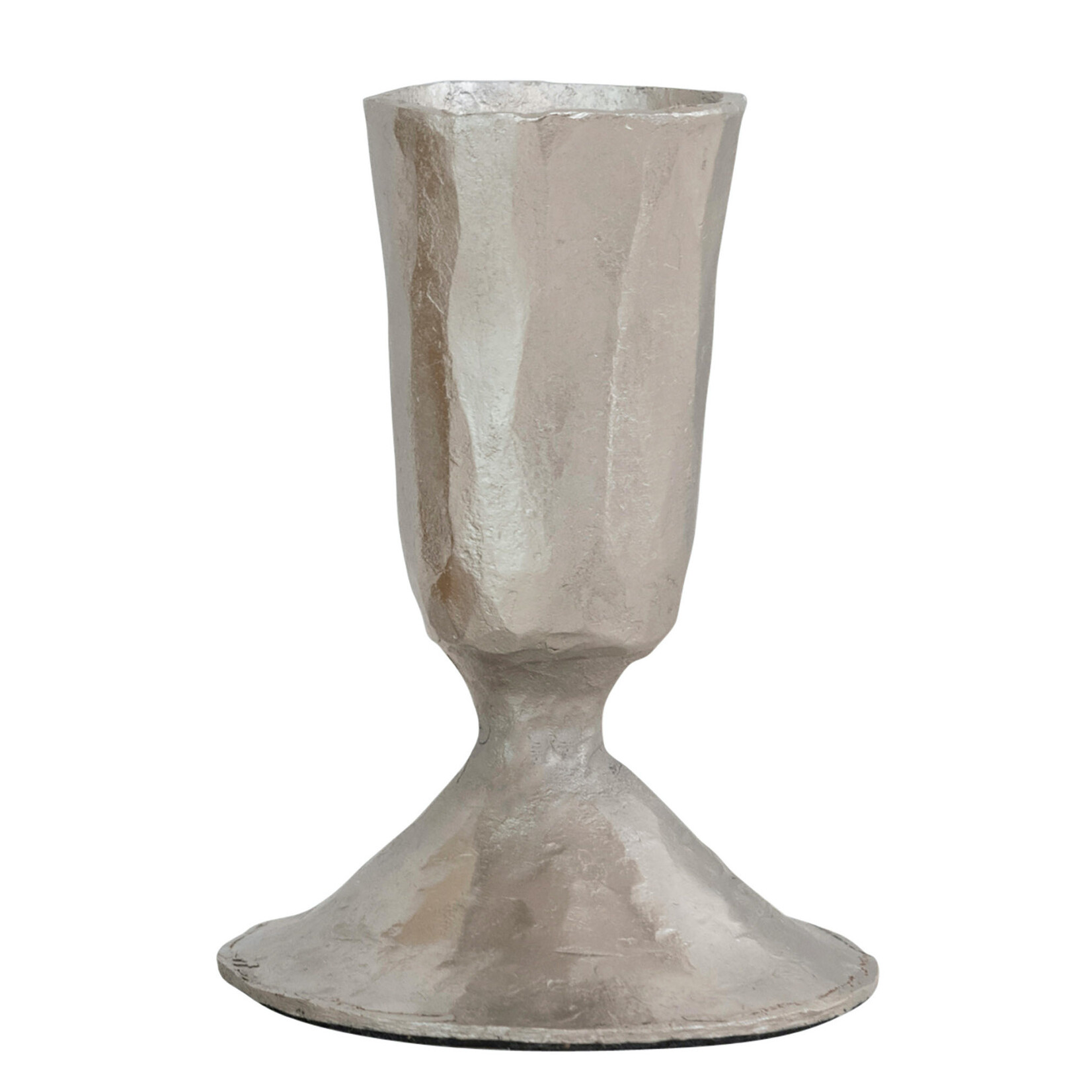 m. lynne designs pewter taper holder