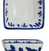 available at m. lynne designs Blue and White Trinket Dish with Detailing