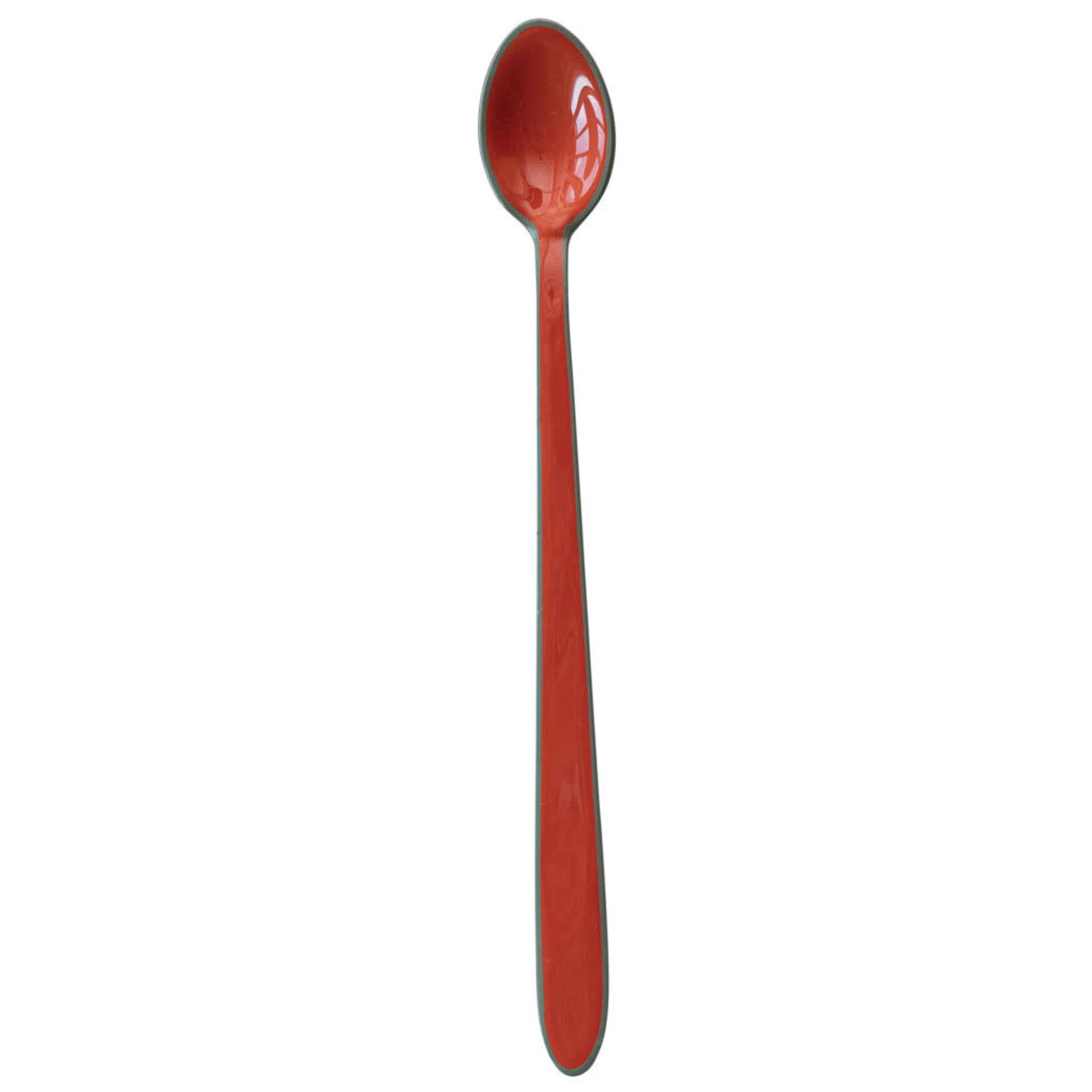 m. lynne designs enameled stainless steel tea/cocktail spoon