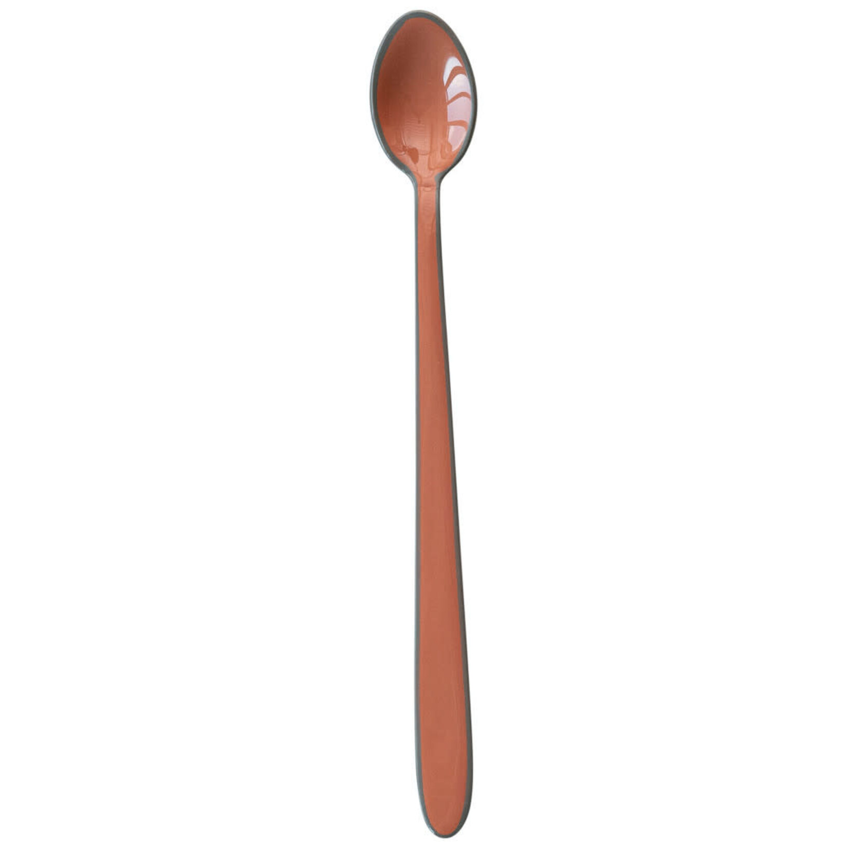 m. lynne designs enameled stainless steel tea/cocktail spoon