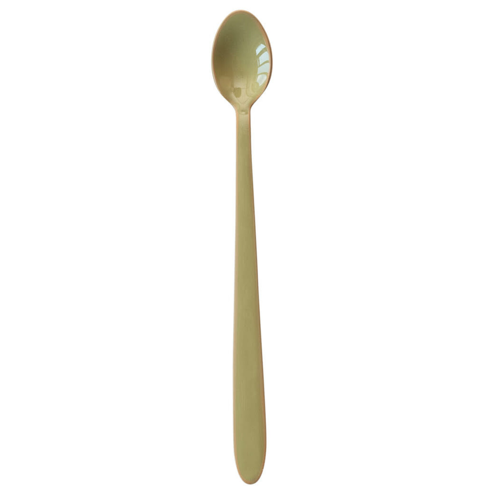 m. lynne designs enameled stainless steel tea/cocktail spoon