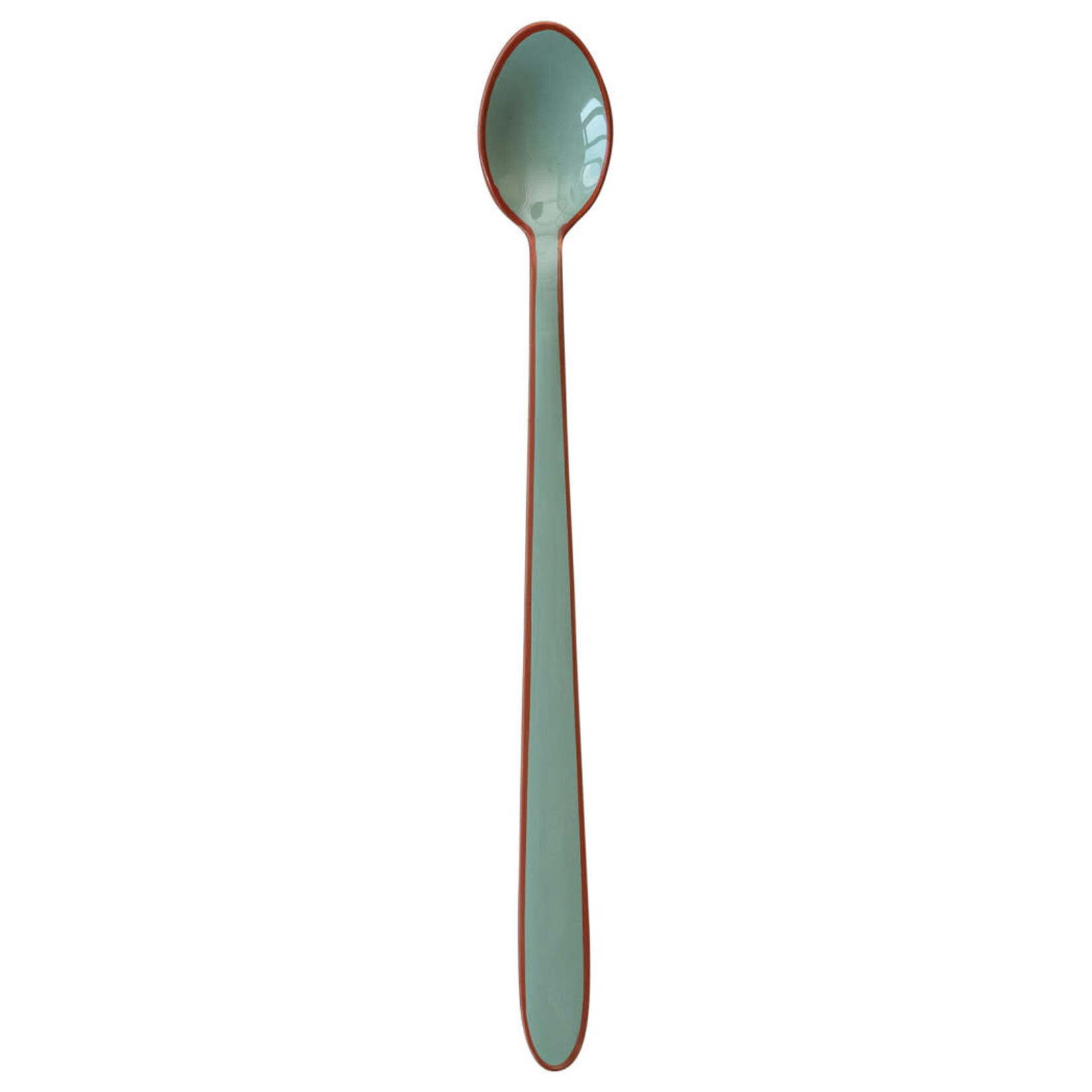 m. lynne designs enameled stainless steel tea/cocktail spoon