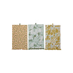 m. lynne designs fruits & veggies tea towel