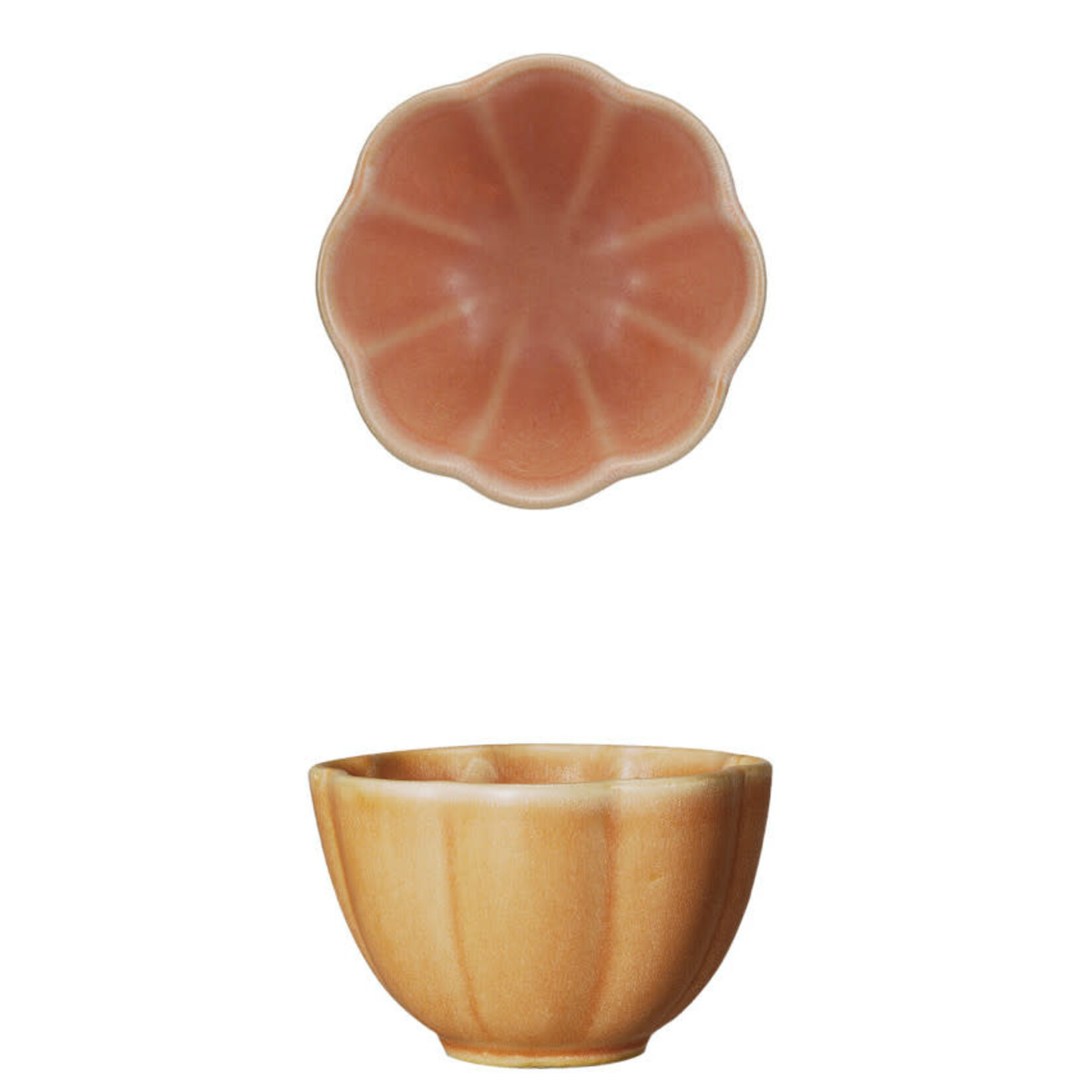 m. lynne designs colorful flower bowl