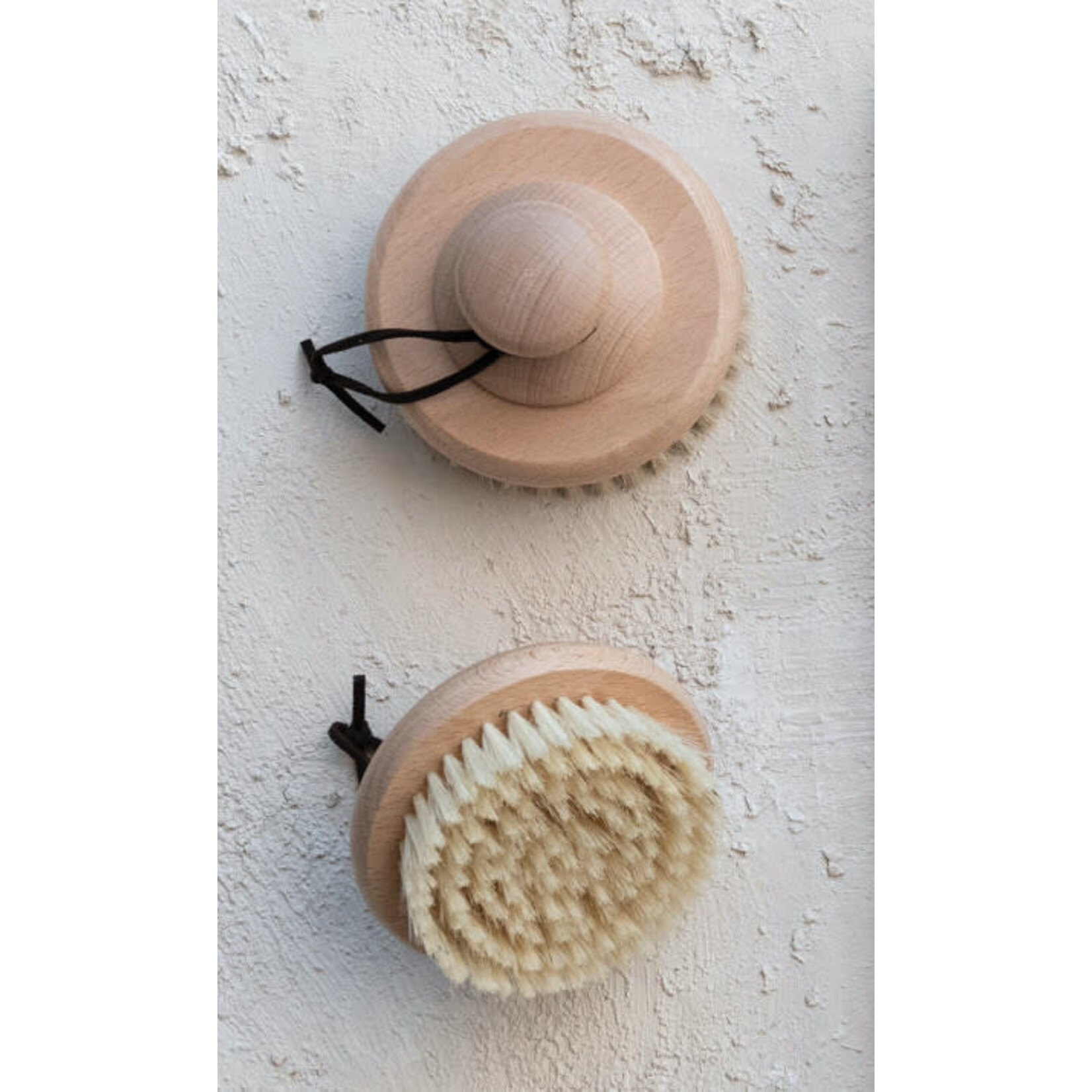 m. lynne designs beech wood body brush