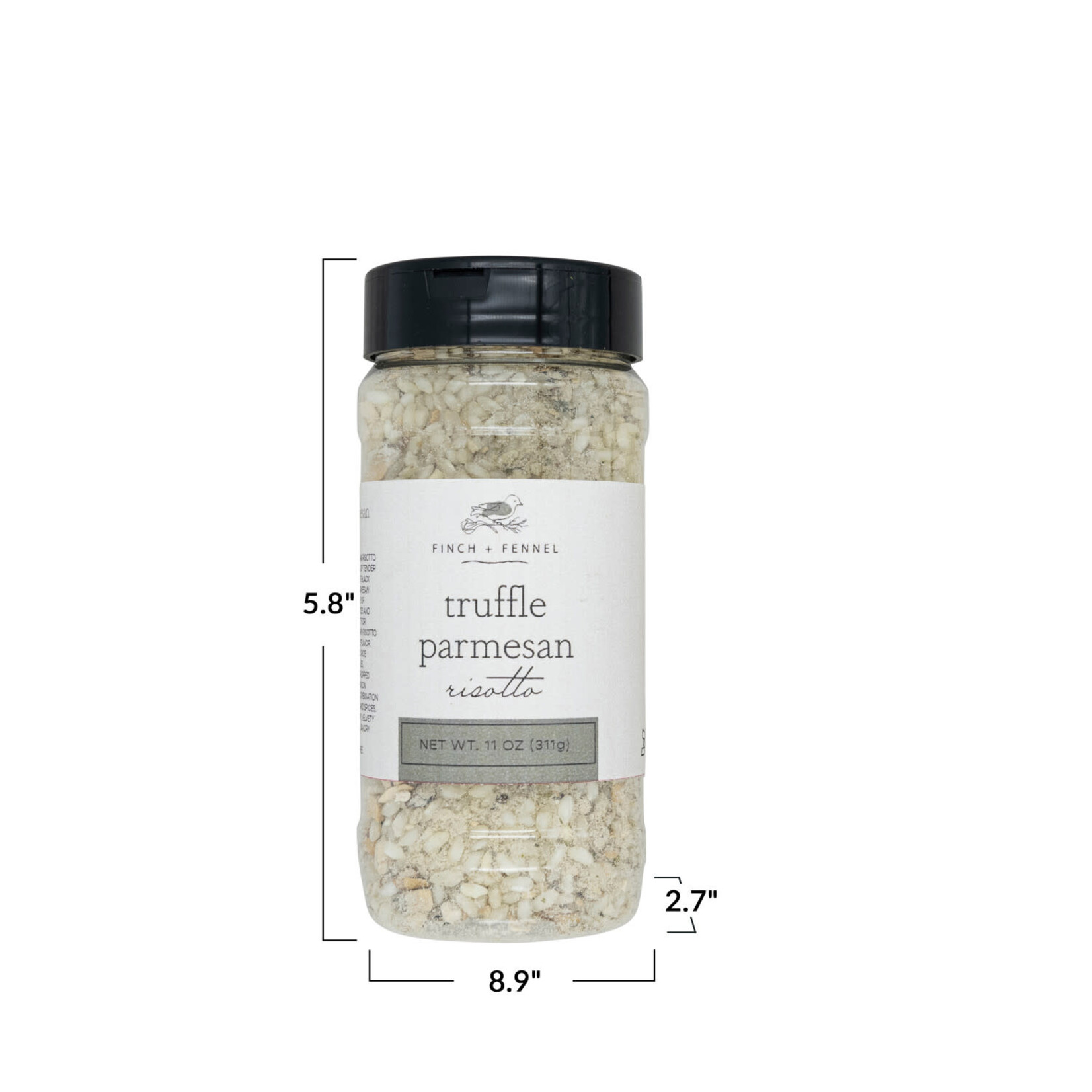 m. lynne designs truffle parmesan risotto