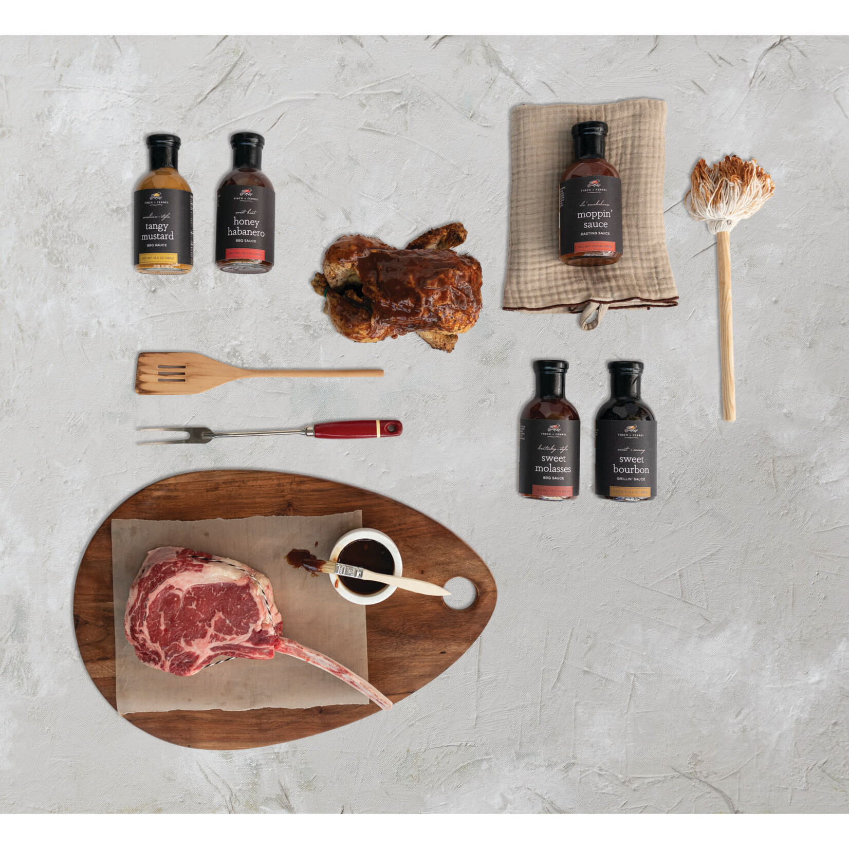 m. lynne designs sweet bourbon grilling sauce