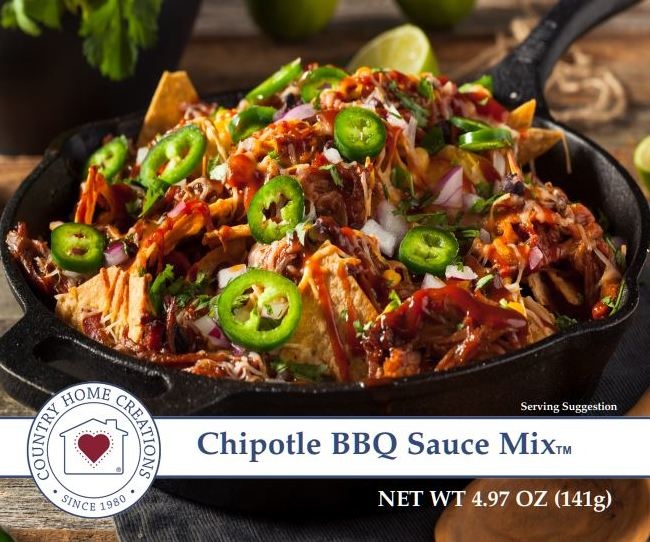 available at m. lynne designs Chipotle BBQ Sauce Mix