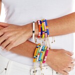 m. lynne designs beaded adjustable bracelet