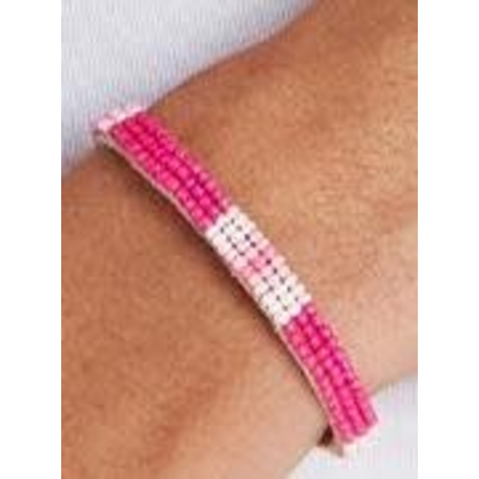 m. lynne designs beaded adjustable bracelet