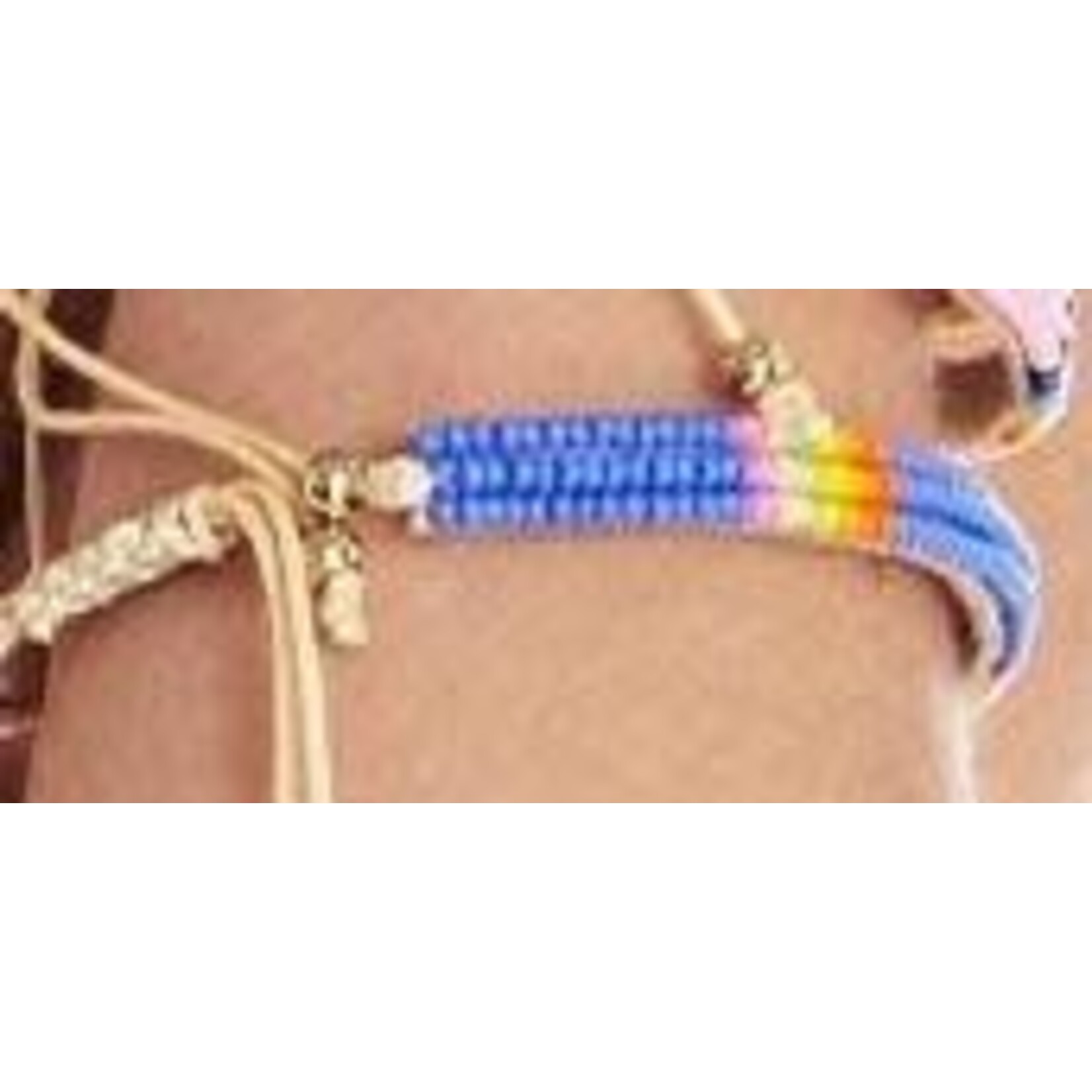 m. lynne designs beaded adjustable bracelet