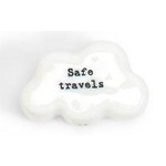 m. lynne designs safe travels token