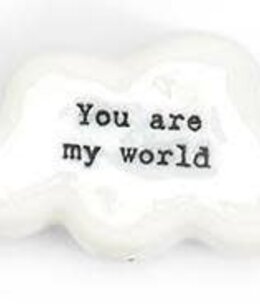 available at m. lynne designs Token, You are my World