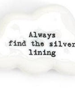available at m. lynne designs Token, Silver Lining
