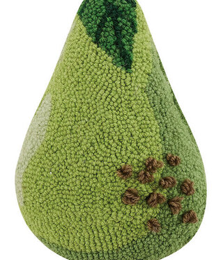 available at m. lynne designs pear shaped pillow