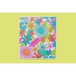 taylor elliott designs colorful floral swedish dish cloth