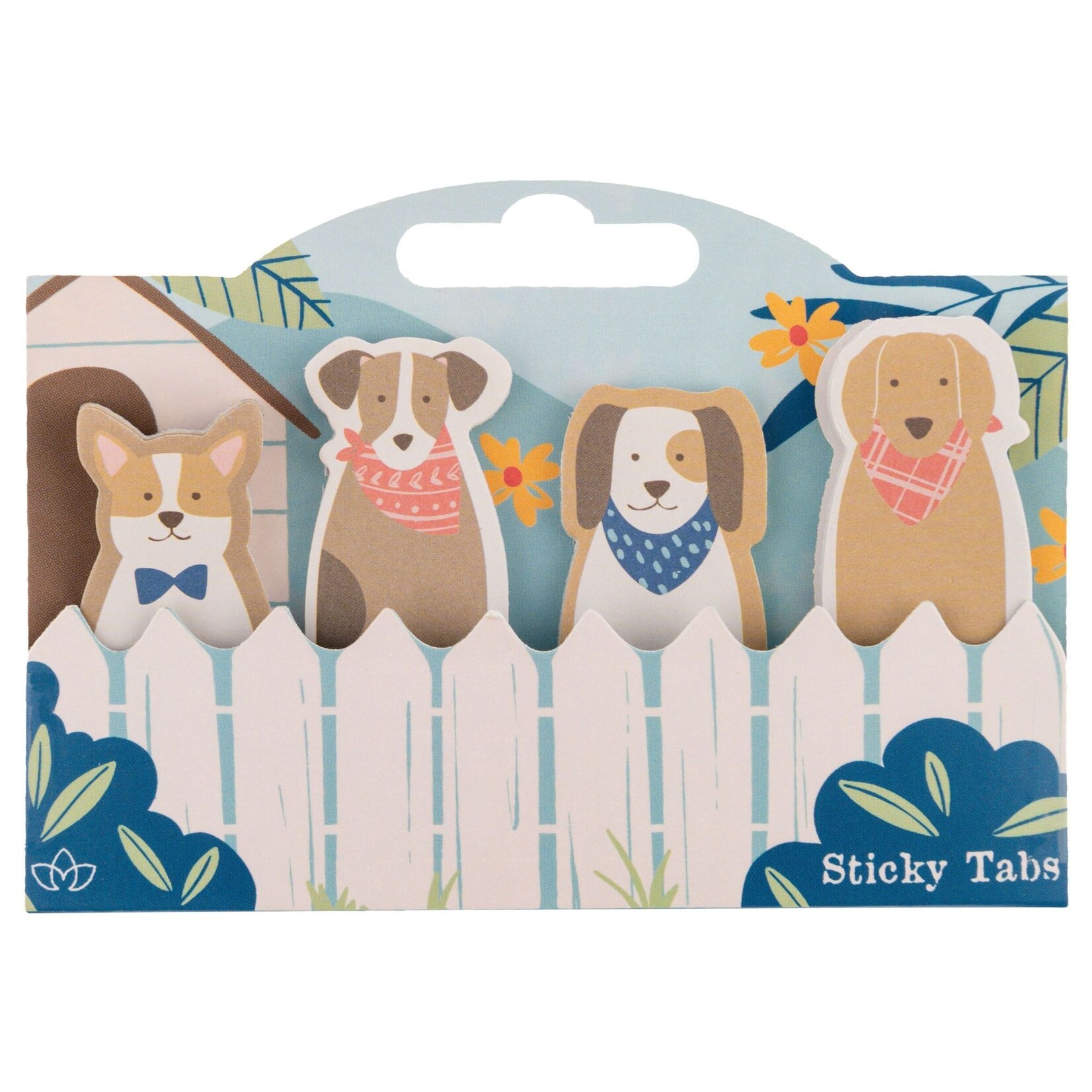 m. lynne designs dogs sticky tab