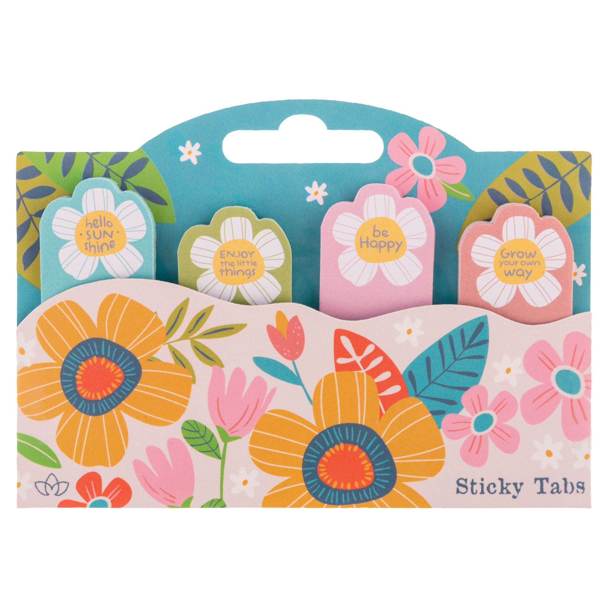 available at m. lynne designs Reyna Floral Sticky Tabs