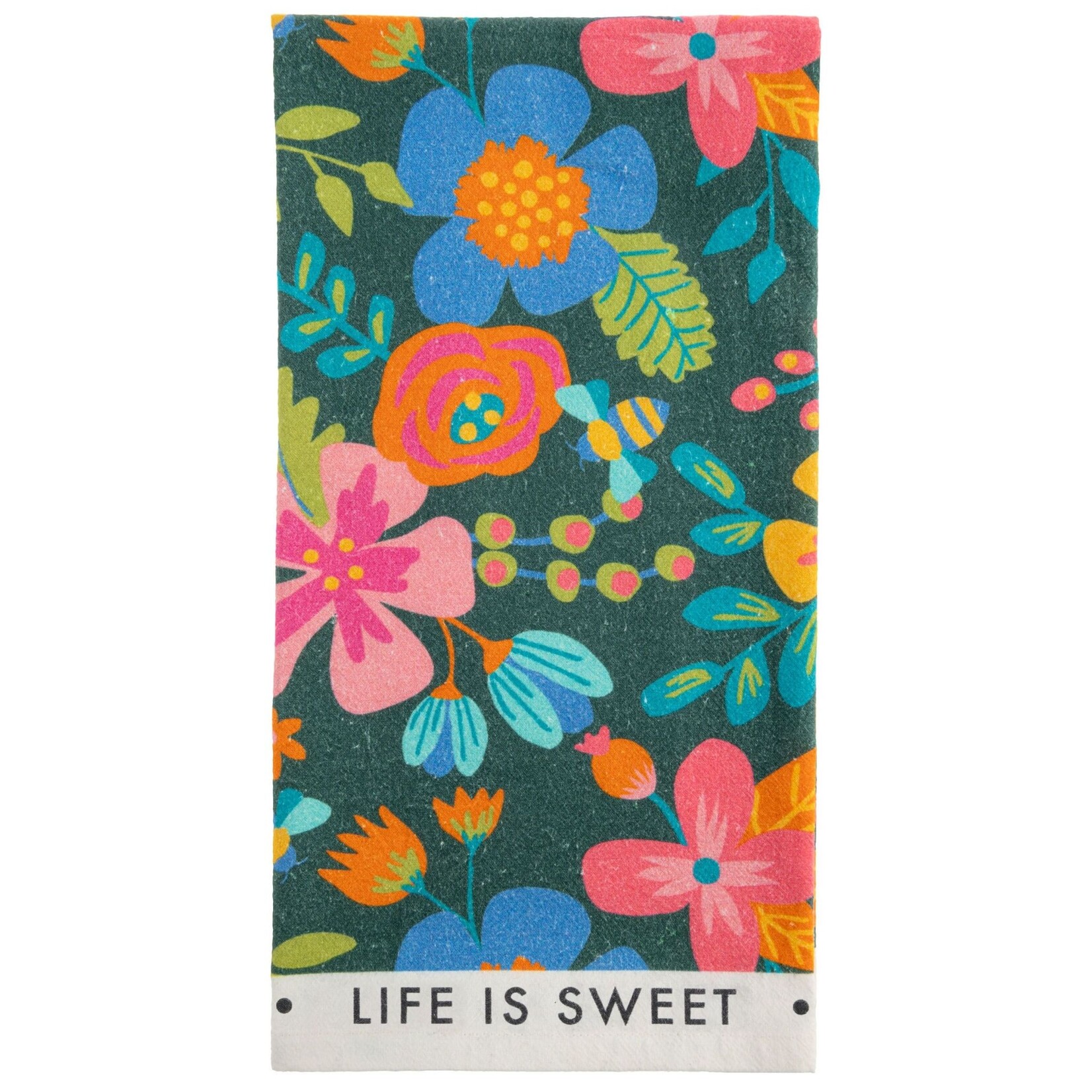 m. lynne designs life is sweet tea towel