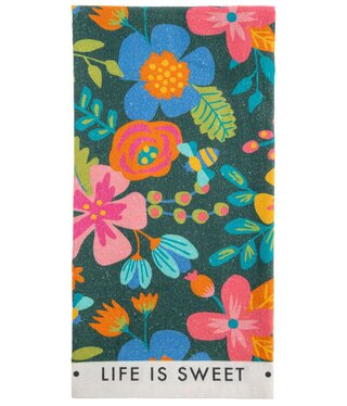 available at m. lynne designs Life is Sweet Tea Towel