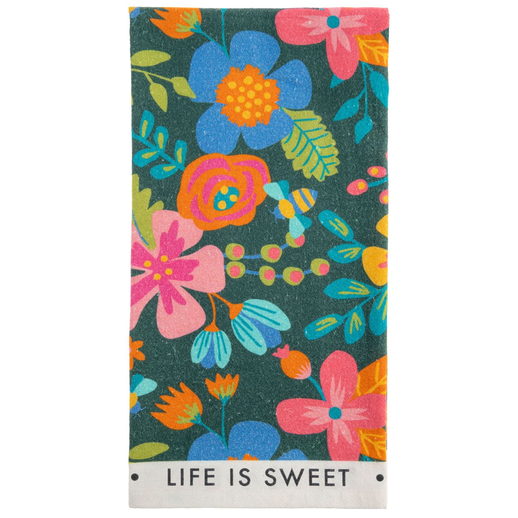 available at m. lynne designs Life is Sweet Tea Towel