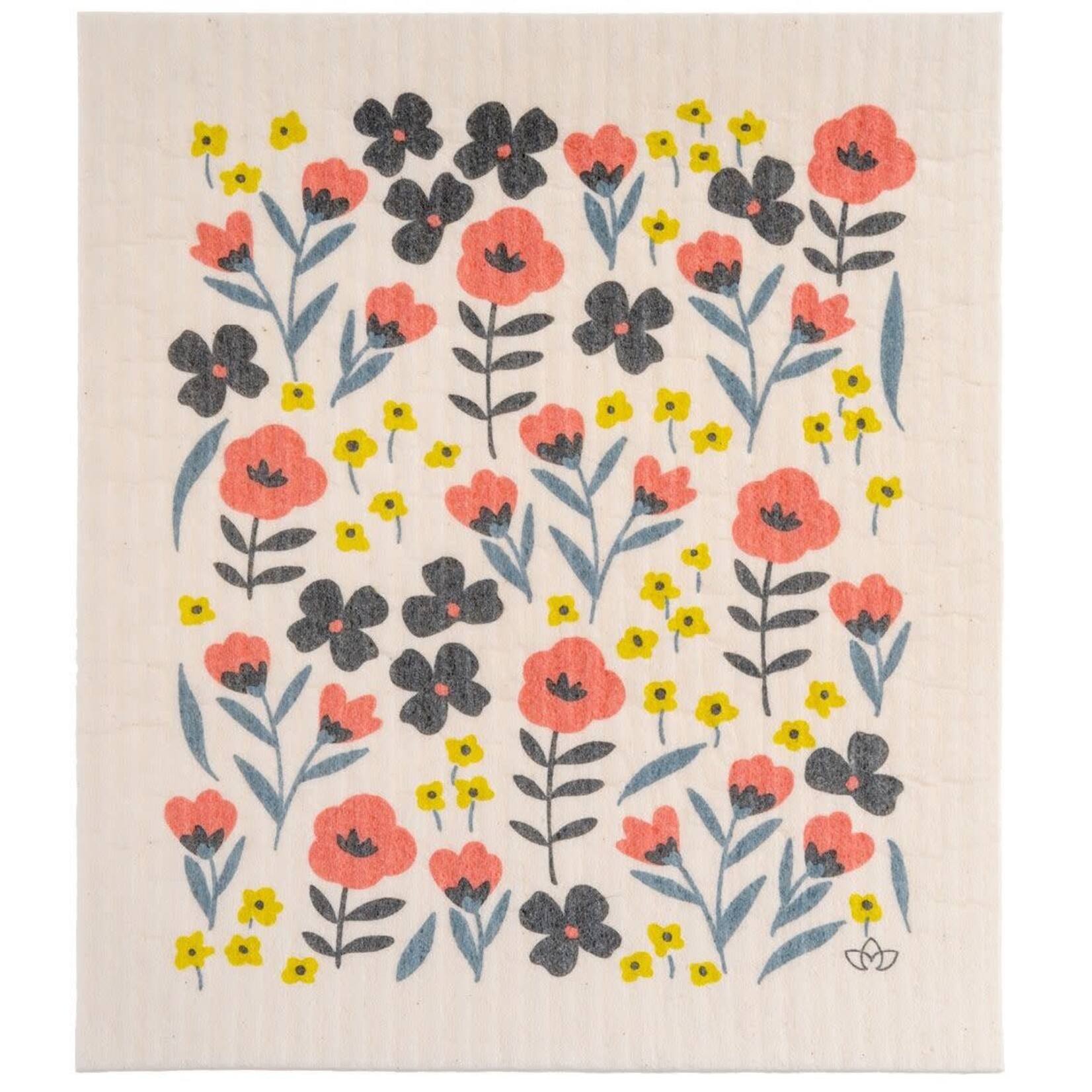 m. lynne designs floral swedish dishcloth