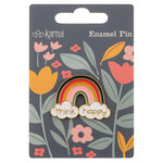 m. lynne designs rainbow enamel pin