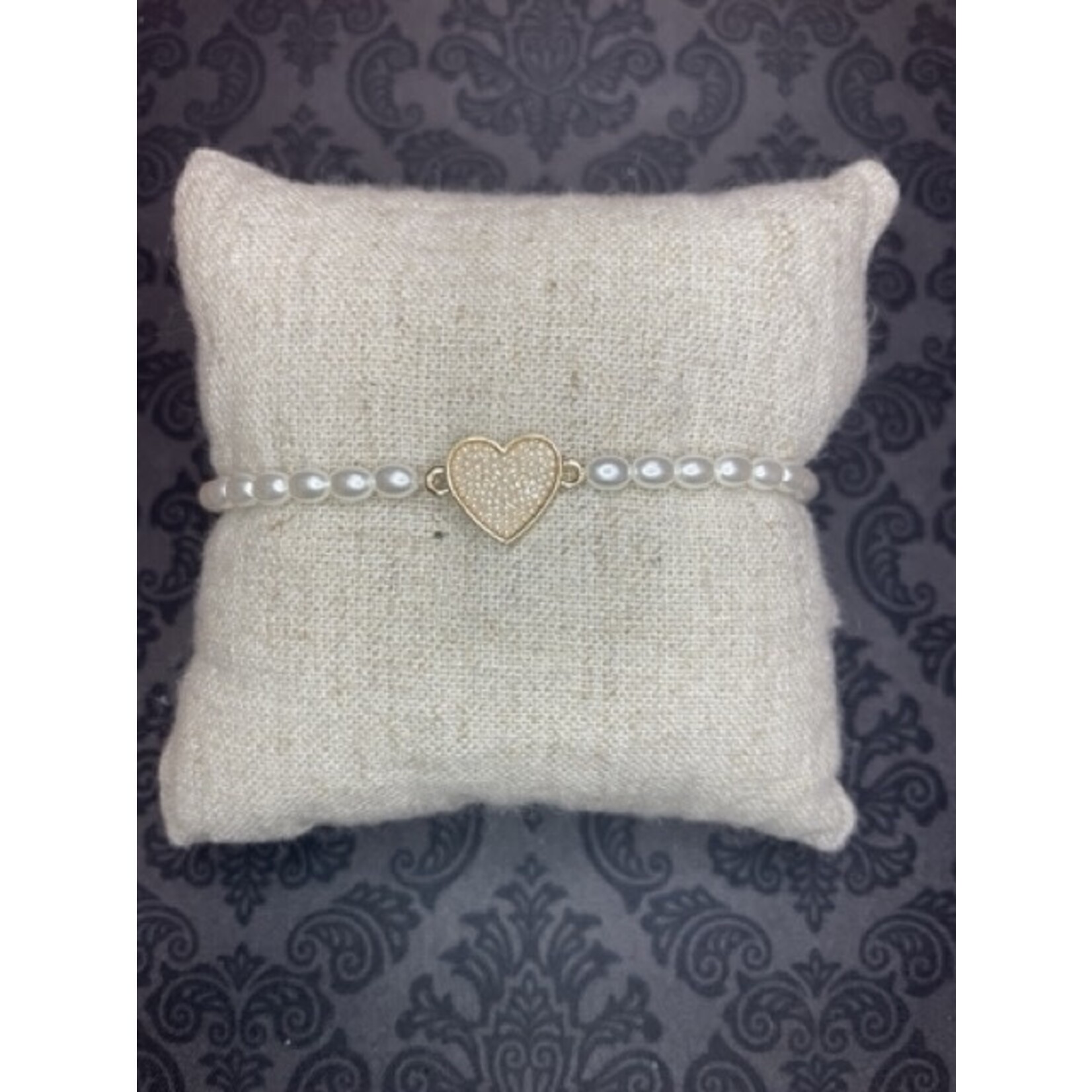 m. lynne designs pearl with gold pearl bracelet