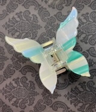 available at m. lynne designs Mint Butterfly Claw Clip