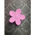 m. lynne designs pink flower claw clip