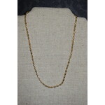 m. lynne designs gold link necklace