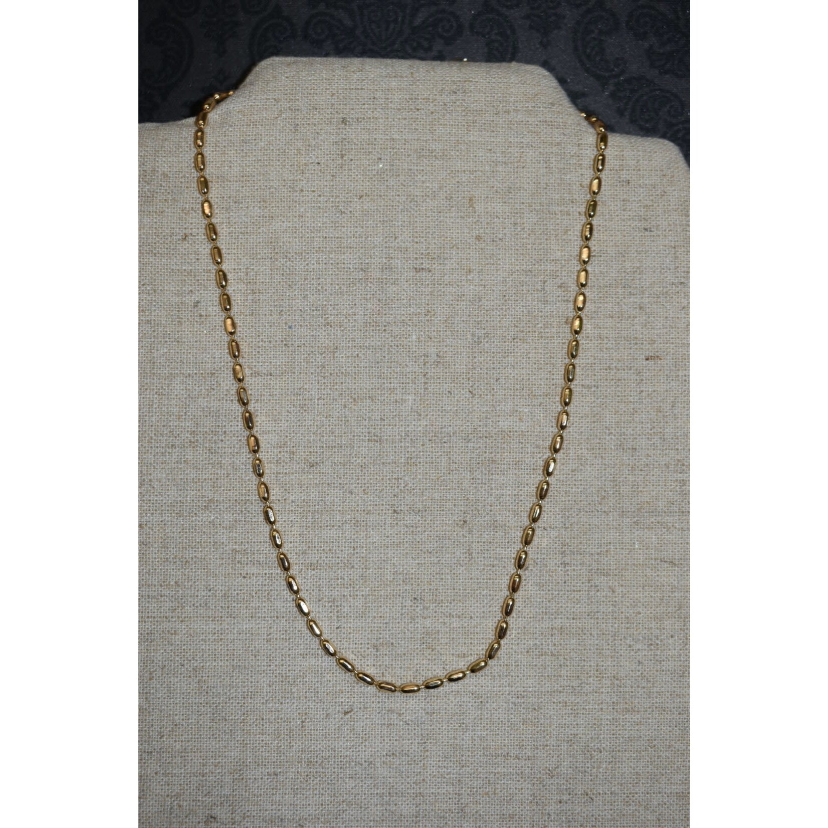 m. lynne designs gold link necklace
